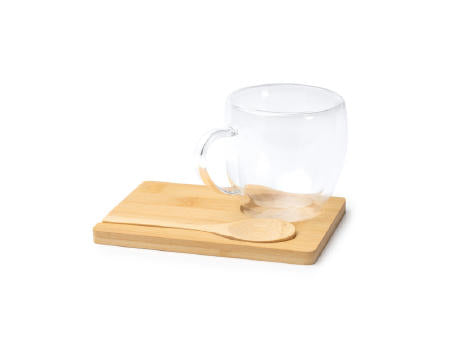 MUG SET BLUMON TRANSPARENT
