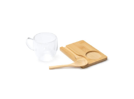MUG SET BLUMON TRANSPARENT