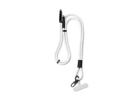 LANYARD CABLE DENKI WHITE