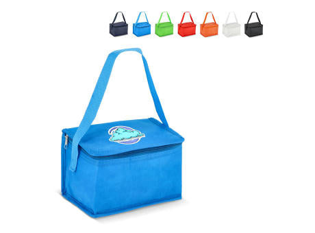 R-PET 6 Dosen-Kühltasche Non Woven 20x 13 x 12,5cm 75g/m²