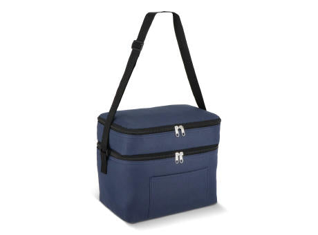 R-PET 600D Doppelfach-Kühltasche 30 x 20 x 24cm 12L