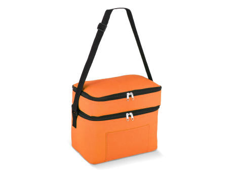 R-PET 600D Doppelfach-Kühltasche 30 x 20 x 24cm 12L
