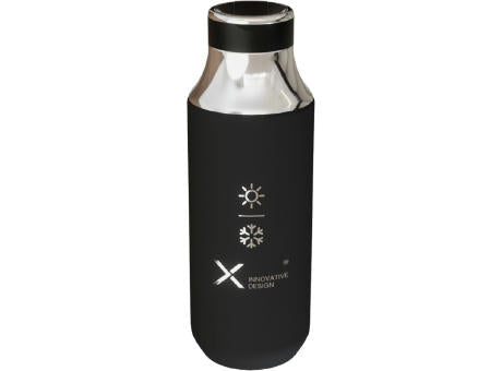 SCX.design D12 500 ml Isolierflasche aus Edelstahl mit Trinkhalm