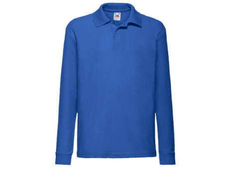 632010, Kids Long Sleeve Polo, Fruit of the Loom