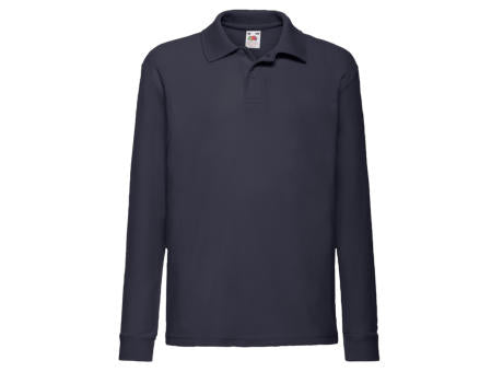 632010, Kids Long Sleeve Polo, Fruit of the Loom