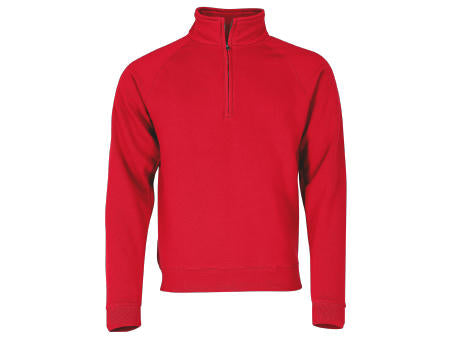 620320, Premium Zip Neck Sweat, Fruit of the Loom