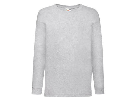 610070, Kids Valueweight Long Sleeve T-Shirt, Fruit of the Loom