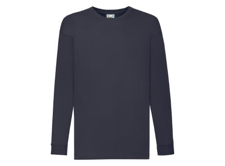 610070, Kids Valueweight Long Sleeve T-Shirt, Fruit of the Loom