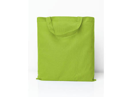 Cotton Bag Colored Short Handles