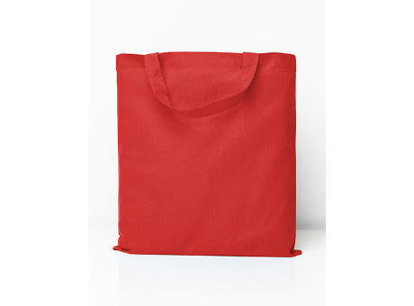 Cotton Bag Colored Short Handles