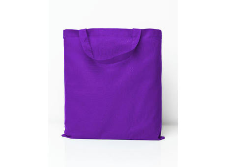 Cotton Bag Colored Short Handles