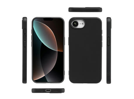 Handy Hülle iPhone™ 16e/17e Monkey Soft Slim Case TPU Silikon matt schwarz