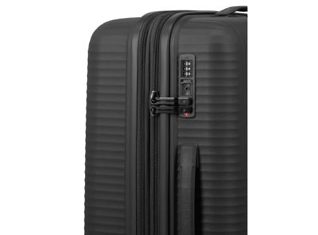 travelite AIR STRIPE Trolley 4-Rollen M exp. Black