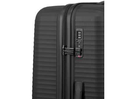 travelite AIR STRIPE Trolley 4-Rollen L Black