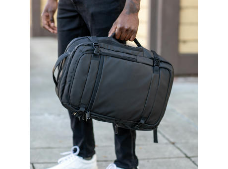 Galindo 22L Rucksack aus rPET. Seitlichem Griff. Laptops bis 17"