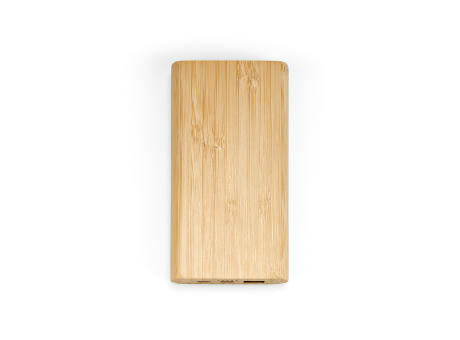 Pythagoras Powerbank aus Bambus mit 10000 mAh. 15 W