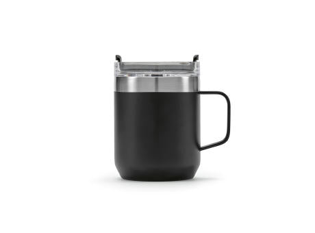 Shinano Tasse recy.Edelstahl, 440 ml. Doppelwandig mit drehbarem Deckel