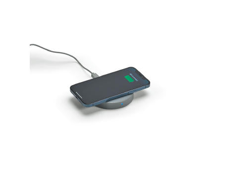 Lovelace Wireless Charger aus Kalkstein. 15 W. USB-C-Anschluss