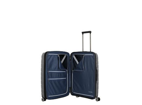 travelite AIR BASE Trolley 4-Rollen M exp. Anthracite