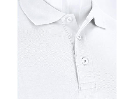 Erwachsene Weiß Polo-Shirt Charlot