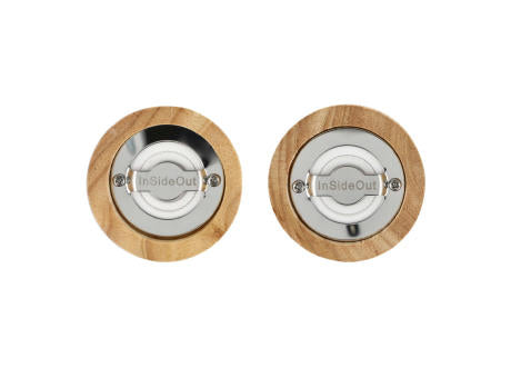 InSideOut Holz-Salz- und Pfeffermühle-Set