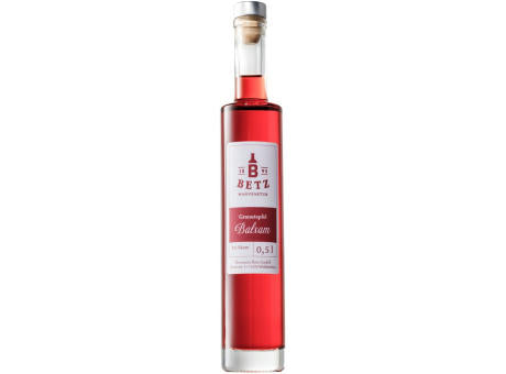 Granatapfel Balsam 0,5 l in Flasche Atlantis, 5 % Säure