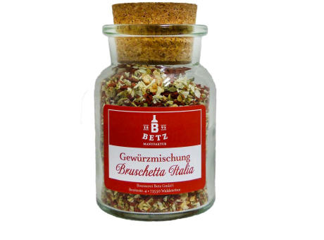 Bruschetta Italia Gewürzmischung im Korkenglas,70 g