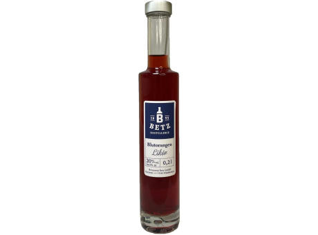 Blutorangenlikör 0,2 l in Flasche Atlantis, 20 % vol.