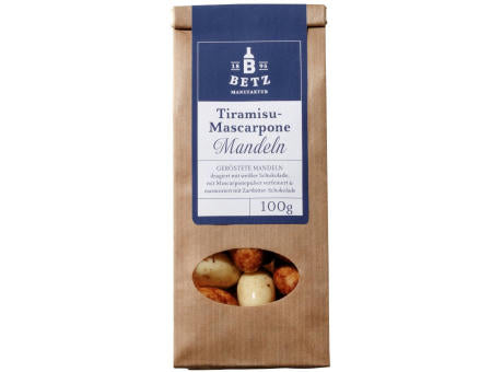 Mandelmischung, 100 g in Präsentkartonage