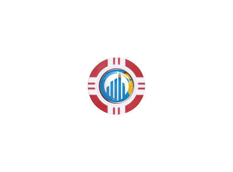 Poker Chip Golfballmarker Vegas