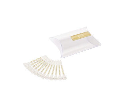 Pillowpack mit 12 Tees 70 mm