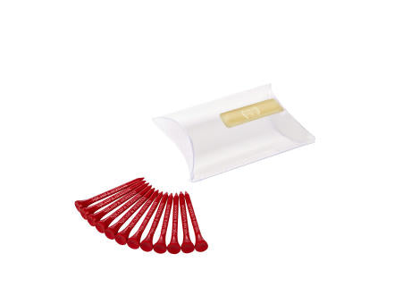 Pillowpack mit 12 Tees 70 mm