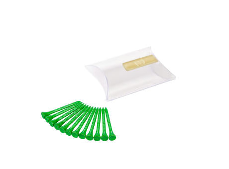 Pillowpack mit 12 Tees 70 mm