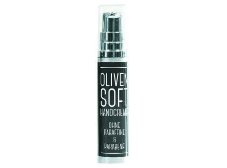 8ml Pumpspender - Oliven Soft Handcreme