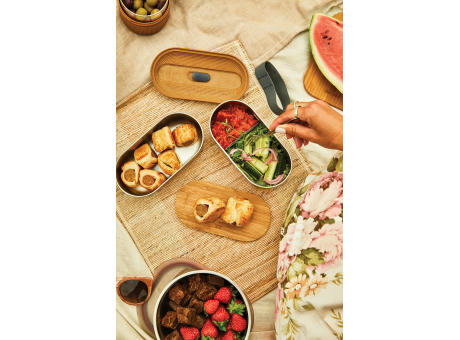 Black+Blum Stainless Steel Double Bento Box