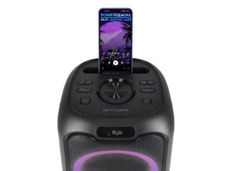 M-1803 | Muse Party-Lautsprecher mit Mikrofon 150W