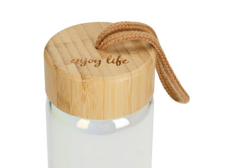 Glasflasche "Bamboo", 0,65 l, colour