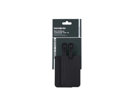 Samsonite - TA REVOLUTION - RECTANGLE LUGGAGE TAG x2 - Kofferanhänger