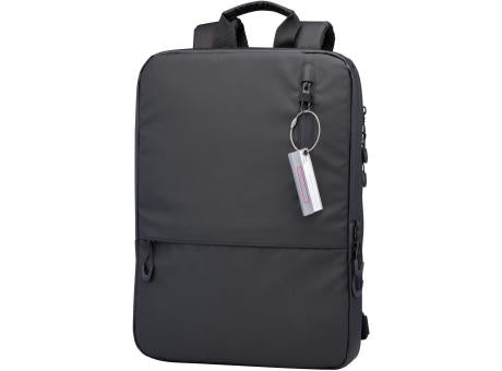 TROIKA Laptop-Rucksack TROIKA BLACK EXPANDABLE