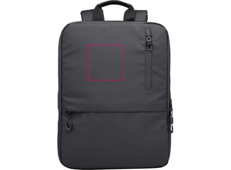 TROIKA Laptop-Rucksack TROIKA BLACK EXPANDABLE