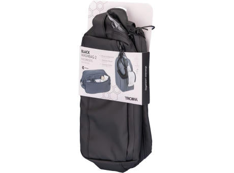TROIKA Kulturbeutel TROIKA BLACK WASHBAG 2