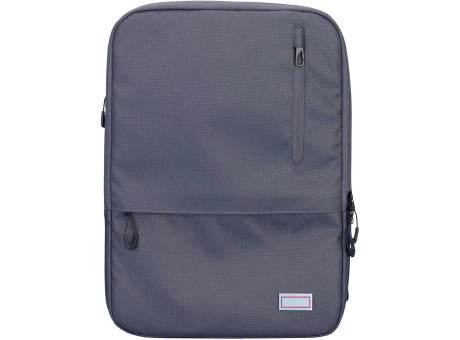 TROIKA Laptop-Rucksack BLUE CYCLE EXPANDABLE