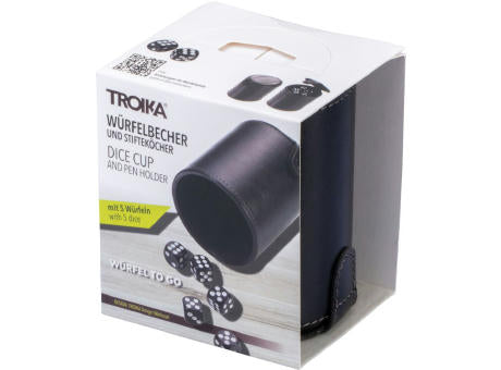 TROIKA Würfelbecher WÜRFEL TO GO