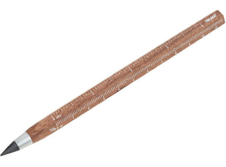TROIKA Multitasking-Bleistift CONSTRUCTION ENDLESS WALNUT