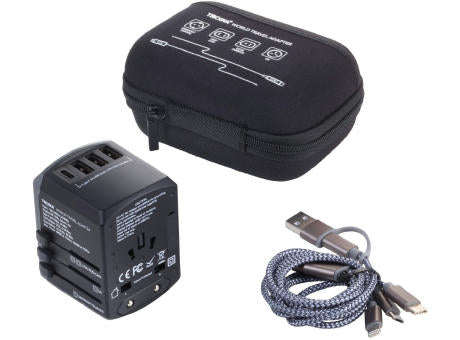 TROIKA Reiseadapter-Set TROIKA WORLD TRAVEL ADAPTER