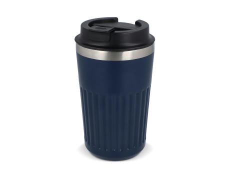 Recycelter Edelstahl-Thermobecher für Kaffee zum Mitnehmen, 400 ml