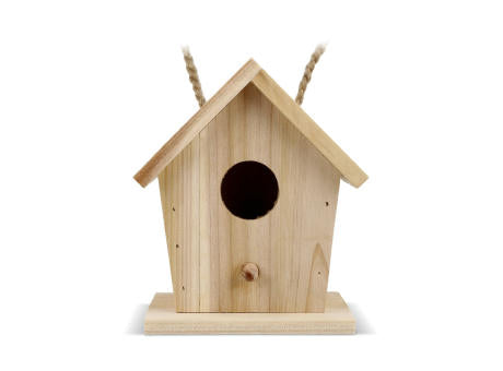 Kleines Vogelhäuschen aus FSC-Holz