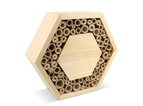 Bienenhaus aus FSC-Holz, sechseckig