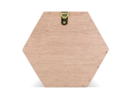 Bienenhaus aus FSC-Holz, sechseckig