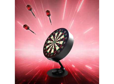 Dart Labor Mini Tisch Dartboard "BULLI" | inkl. 4c Druck